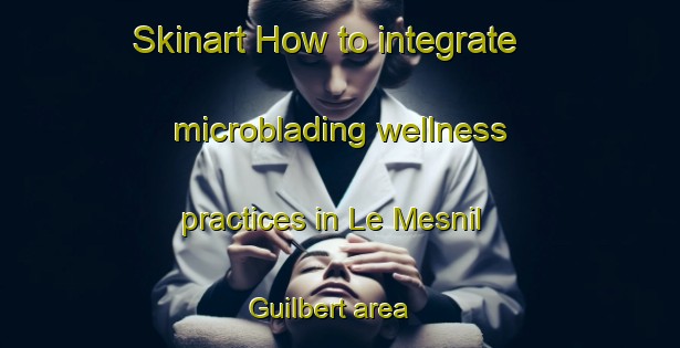 Skinart How to integrate microblading wellness practices in Le Mesnil Guilbert area | MicrobladingTraining | MicrobladingClasses | SkinartTraining-France