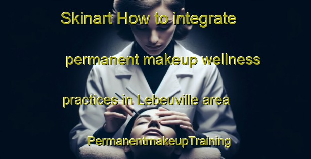 Skinart How to integrate permanent makeup wellness practices in Lebeuville area | PermanentmakeupTraining | PermanentmakeupClasses | SkinartTraining-France
