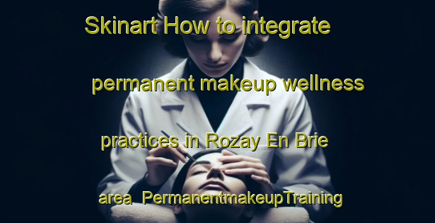 Skinart How to integrate permanent makeup wellness practices in Rozay En Brie area | PermanentmakeupTraining | PermanentmakeupClasses | SkinartTraining-France