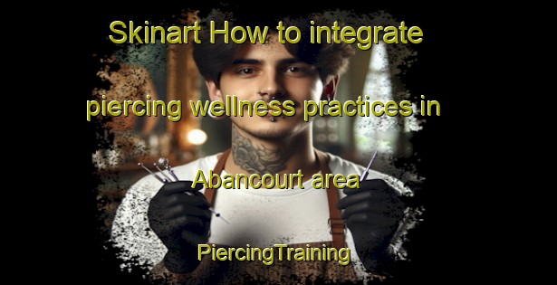 Skinart How to integrate piercing wellness practices in Abancourt area | #PiercingTraining #PiercingClasses #SkinartTraining-France