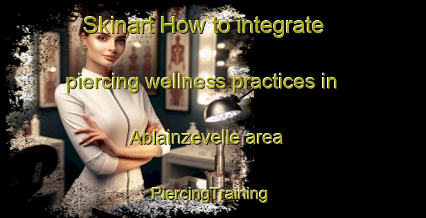 Skinart How to integrate piercing wellness practices in Ablainzevelle area | #PiercingTraining #PiercingClasses #SkinartTraining-France