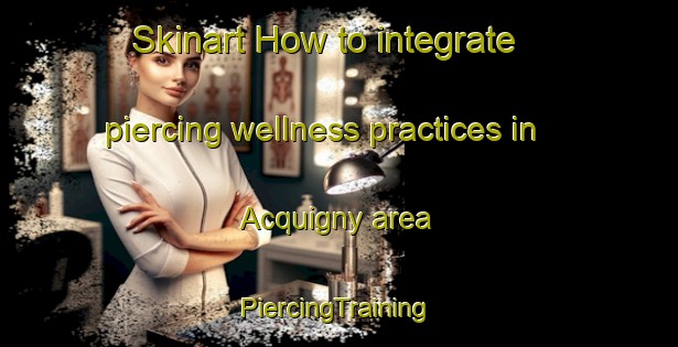 Skinart How to integrate piercing wellness practices in Acquigny area | #PiercingTraining #PiercingClasses #SkinartTraining-France