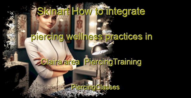 Skinart How to integrate piercing wellness practices in Claira area | #PiercingTraining #PiercingClasses #SkinartTraining-France