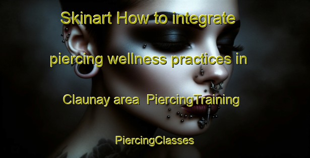 Skinart How to integrate piercing wellness practices in Claunay area | #PiercingTraining #PiercingClasses #SkinartTraining-France