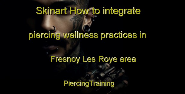 Skinart How to integrate piercing wellness practices in Fresnoy Les Roye area | PiercingTraining | PiercingClasses | SkinartTraining-France