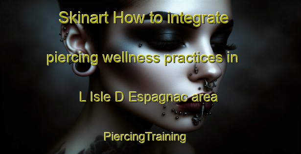 Skinart How to integrate piercing wellness practices in L Isle D Espagnac area | PiercingTraining | PiercingClasses | SkinartTraining-France
