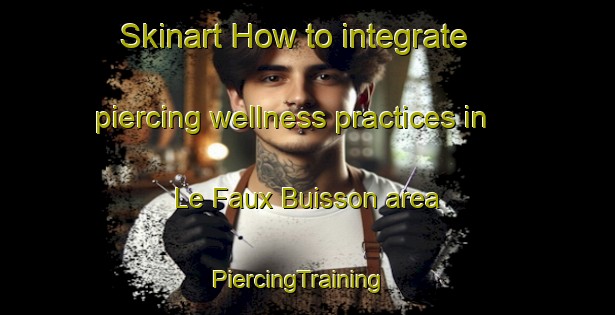 Skinart How to integrate piercing wellness practices in Le Faux Buisson area | PiercingTraining | PiercingClasses | SkinartTraining-France