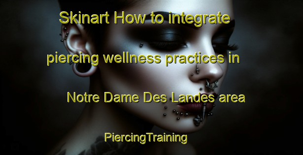 Skinart How to integrate piercing wellness practices in Notre Dame Des Landes area | PiercingTraining | PiercingClasses | SkinartTraining-France