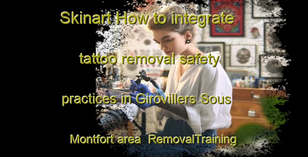 Skinart How to integrate tattoo removal safety practices in Girovillers Sous Montfort area | RemovalTraining | RemovalClasses | SkinartTraining-France