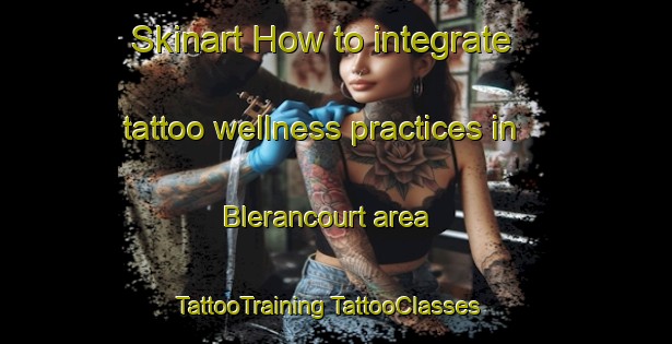 Skinart How to integrate tattoo wellness practices in Blerancourt area | #TattooTraining #TattooClasses #SkinartTraining-France