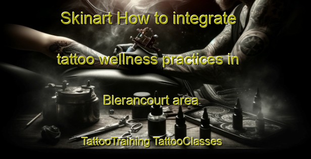 Skinart How to integrate tattoo wellness practices in Blerancourt area | #TattooTraining #TattooClasses #SkinartTraining-France