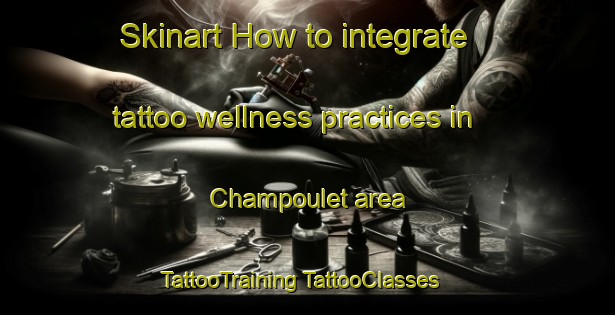 Skinart How to integrate tattoo wellness practices in Champoulet area | #TattooTraining #TattooClasses #SkinartTraining-France