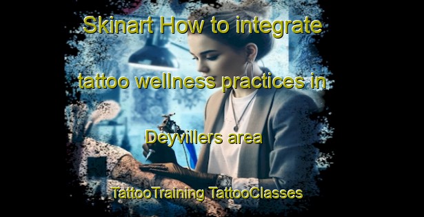 Skinart How to integrate tattoo wellness practices in Deyvillers area | #TattooTraining #TattooClasses #SkinartTraining-France