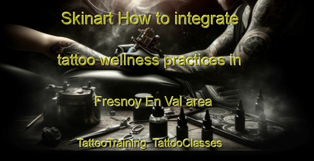 Skinart How to integrate tattoo wellness practices in Fresnoy En Val area | TattooTraining | TattooClasses | SkinartTraining-France