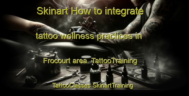 Skinart How to integrate tattoo wellness practices in Frocourt area | #TattooTraining #TattooClasses #SkinartTraining-France