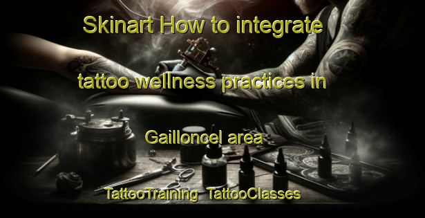 Skinart How to integrate tattoo wellness practices in Gailloncel area | TattooTraining | TattooClasses | SkinartTraining-France
