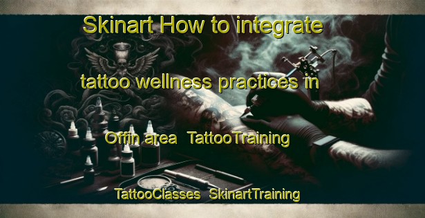 Skinart How to integrate tattoo wellness practices in Offin area | TattooTraining | TattooClasses | SkinartTraining-France