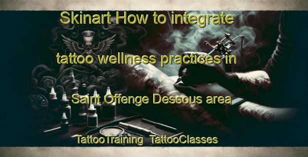 Skinart How to integrate tattoo wellness practices in Saint Offenge Dessous area | TattooTraining | TattooClasses | SkinartTraining-France