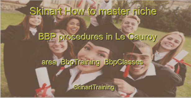Skinart How to master niche BBP procedures in Le Cauroy area | BbpTraining | BbpClasses | SkinartTraining-France
