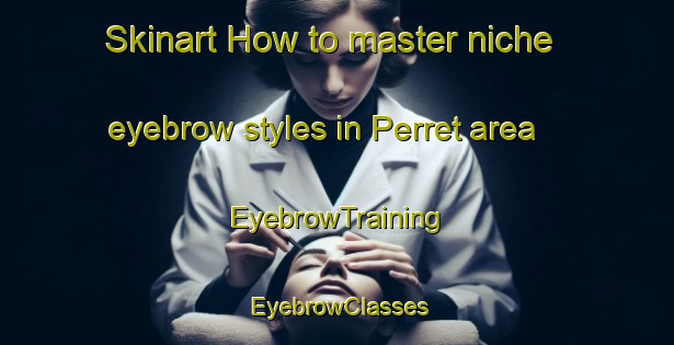 Skinart How to master niche eyebrow styles in Perret area | EyebrowTraining | EyebrowClasses | SkinartTraining-France