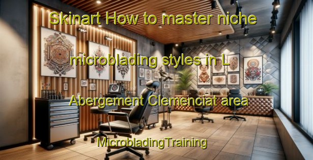 Skinart How to master niche microblading styles in L Abergement Clemenciat area | MicrobladingTraining | MicrobladingClasses | SkinartTraining-France