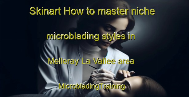 Skinart How to master niche microblading styles in Melleray La Vallee area | MicrobladingTraining | MicrobladingClasses | SkinartTraining-France