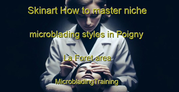 Skinart How to master niche microblading styles in Poigny La Foret area | MicrobladingTraining | MicrobladingClasses | SkinartTraining-France