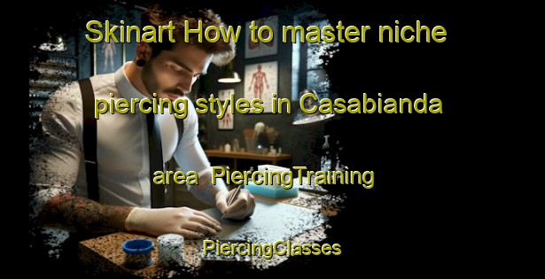 Skinart How to master niche piercing styles in Casabianda area | #PiercingTraining #PiercingClasses #SkinartTraining-France