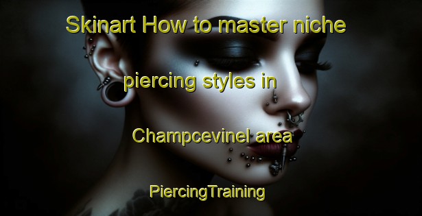 Skinart How to master niche piercing styles in Champcevinel area | #PiercingTraining #PiercingClasses #SkinartTraining-France