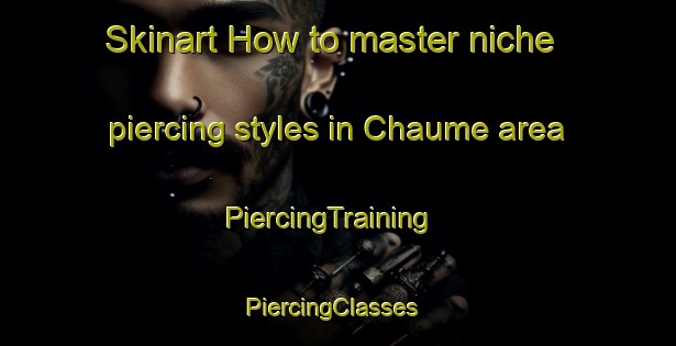 Skinart How to master niche piercing styles in Chaume area | PiercingTraining | PiercingClasses | SkinartTraining-France