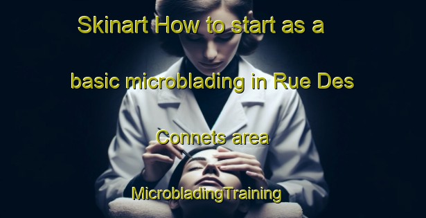 Skinart How to start as a basic microblading in Rue Des Connets area | MicrobladingTraining | MicrobladingClasses | SkinartTraining-France