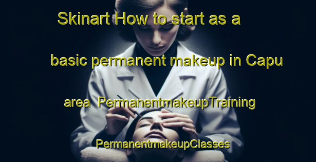 Skinart How to start as a basic permanent makeup in Capu area | PermanentmakeupTraining | PermanentmakeupClasses | SkinartTraining-France