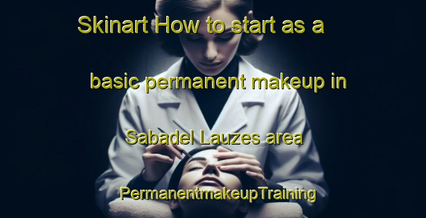 Skinart How to start as a basic permanent makeup in Sabadel Lauzes area | PermanentmakeupTraining | PermanentmakeupClasses | SkinartTraining-France