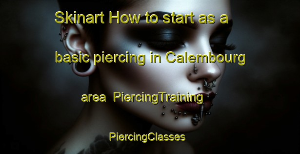 Skinart How to start as a basic piercing in Calembourg area | PiercingTraining | PiercingClasses | SkinartTraining-France