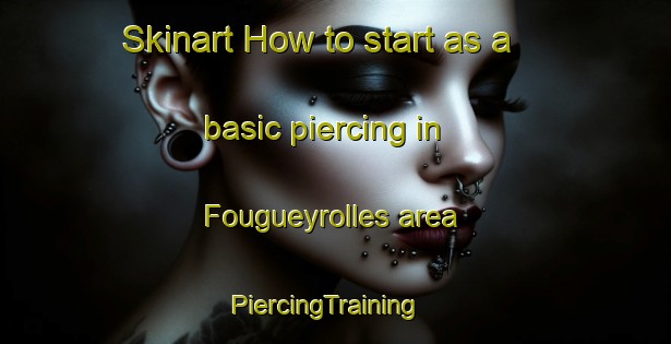 Skinart How to start as a basic piercing in Fougueyrolles area | PiercingTraining | PiercingClasses | SkinartTraining-France