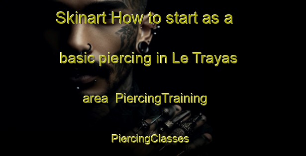 Skinart How to start as a basic piercing in Le Trayas area | PiercingTraining | PiercingClasses | SkinartTraining-France