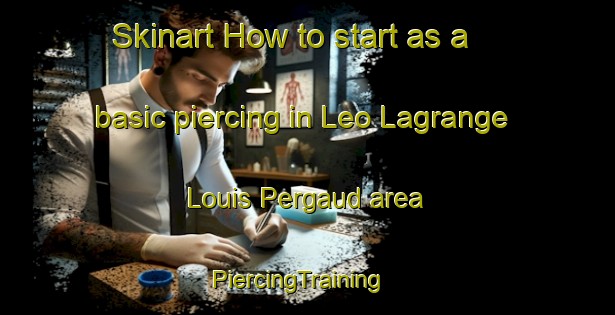 Skinart How to start as a basic piercing in Leo Lagrange Louis Pergaud area | PiercingTraining | PiercingClasses | SkinartTraining-France