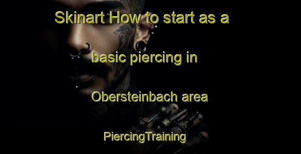 Skinart How to start as a basic piercing in Obersteinbach area | PiercingTraining | PiercingClasses | SkinartTraining-France