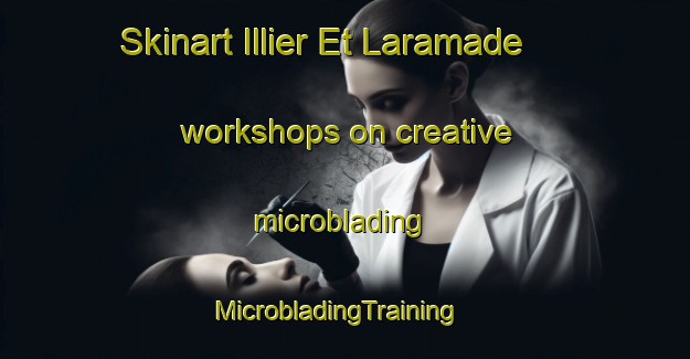Skinart Illier Et Laramade workshops on creative microblading | MicrobladingTraining | MicrobladingClasses | SkinartTraining-France