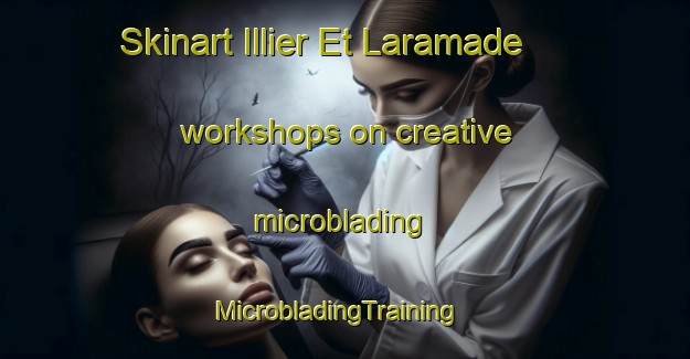 Skinart Illier Et Laramade workshops on creative microblading | MicrobladingTraining | MicrobladingClasses | SkinartTraining-France