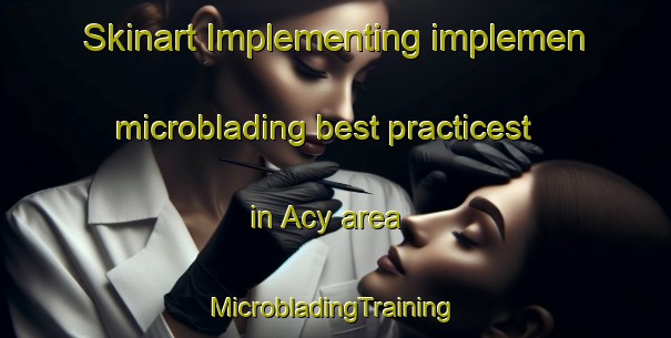 Skinart Implementing implemen microblading best practicest in Acy area | #MicrobladingTraining #MicrobladingClasses #SkinartTraining-France