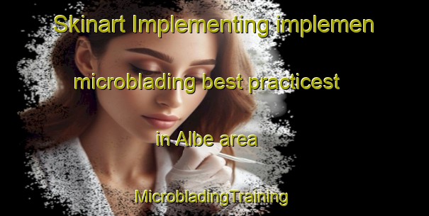 Skinart Implementing implemen microblading best practicest in Albe area | #MicrobladingTraining #MicrobladingClasses #SkinartTraining-France