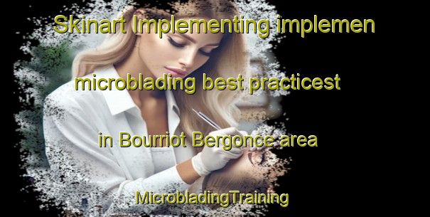 Skinart Implementing implemen microblading best practicest in Bourriot Bergonce area | #MicrobladingTraining #MicrobladingClasses #SkinartTraining-France