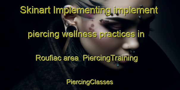 Skinart Implementing implement piercing wellness practices in Roufiac area | #PiercingTraining #PiercingClasses #SkinartTraining-France