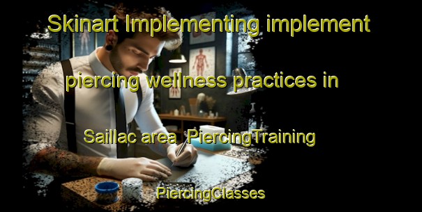 Skinart Implementing implement piercing wellness practices in Saillac area | #PiercingTraining #PiercingClasses #SkinartTraining-France