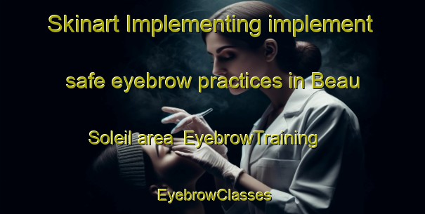 Skinart Implementing implement safe eyebrow practices in Beau Soleil area | EyebrowTraining | EyebrowClasses | SkinartTraining-France
