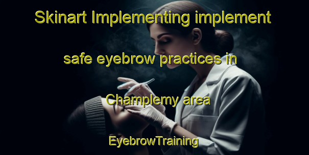 Skinart Implementing implement safe eyebrow practices in Champlemy area | EyebrowTraining | EyebrowClasses | SkinartTraining-France