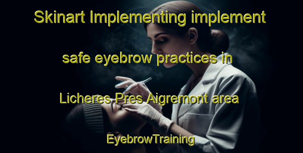 Skinart Implementing implement safe eyebrow practices in Licheres Pres Aigremont area | EyebrowTraining | EyebrowClasses | SkinartTraining-France