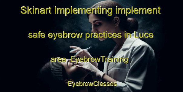 Skinart Implementing implement safe eyebrow practices in Luce area | EyebrowTraining | EyebrowClasses | SkinartTraining-France