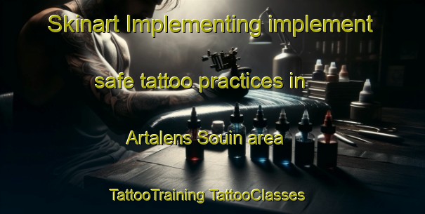 Skinart Implementing implement safe tattoo practices in Artalens Souin area | #TattooTraining #TattooClasses #SkinartTraining-France